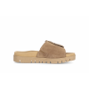 Afbeelding van GABOR DAMES SLIPPERS BRUIN 83.742.14 SAMTCHEVREAU PEANUT