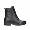 Afbeelding van WALDLAUFER DAMES BOOTS ZWART 934806 203 771 H ALEA VEGA SHINE SCHWARZ ANTHRAZIT