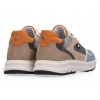 Afbeelding van AUSTRALIAN HEREN SNEAKERS BLAUW 15.1717.01-SLG CADIZ WIDTH H BLUE LEATHER BLEU-BEIGE-ORANGE