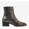 Afbeelding van VIA VAI DAMES ENKELLAARZEN GRIJS 62156-06-903 MARINGA ANTRACITE ROSE BAKER