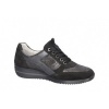 Afbeelding van WALDLAUFER DAMES SNEAKERS ZWART 980008 420 001 HIMONA ORDER POSTER BRONX SCHWARZ