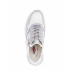 Afbeelding van GABOR ROLLINGSOFT DAMES SNEAKERS WIT 86.896.53 CHEVRON/VEL/PERL.-WEISS/LTGREY/PASTELL