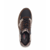 Afbeelding van GABOR ROLLINGSOFT DAMES SNEAKERS ZWART 76.958.30 Foulard/Samt/Met. - schw/cacao/anth