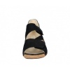 Afbeelding van WALDLAUFER DAMES SANDALEN ZWART 342025 191 001 HELIET DENVER SCHWARZ