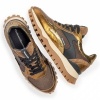 Afbeelding van FLORIS VAN BOMMEL DAMES SNEAKERS GOUD SFW-10127-91-01 GROMMI 03.00 GOLD G