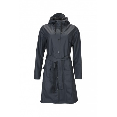 Foto van RAINS REGENJAS DONKERBLAUW CURVE JACKET