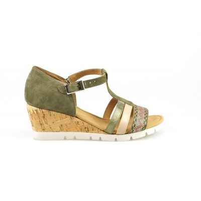Foto van GABOR 82.854.35 OLIVE - SANDAAL