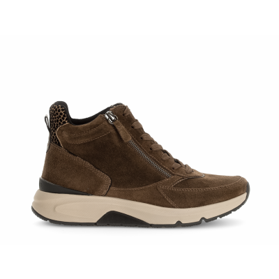 Foto van GABOR DAMES BOOTS COGNAC 76.887.41 DREAMVELOUR WHISKY