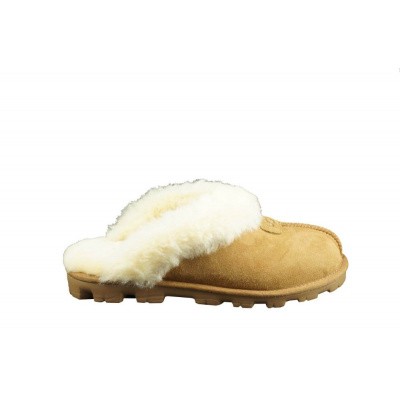 Foto van UGG DAMES PANTOFFEL BRUIN COQUETTE