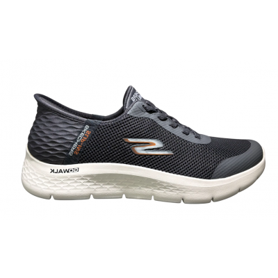 Foto van SKECHERS HEREN SNEAKERS GRIJS 216324 GRY GO WALK FLEX HANDS UP
