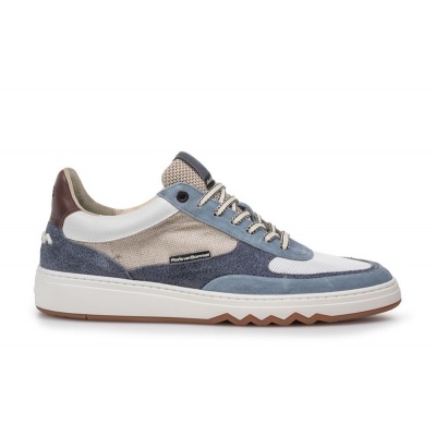 Foto van FLORIS VAN BOMMEL HEREN SNEAKERS BLAUW SFM-10143-42-03 DE KUPSTER 05.22 LIGHTBLUE G½