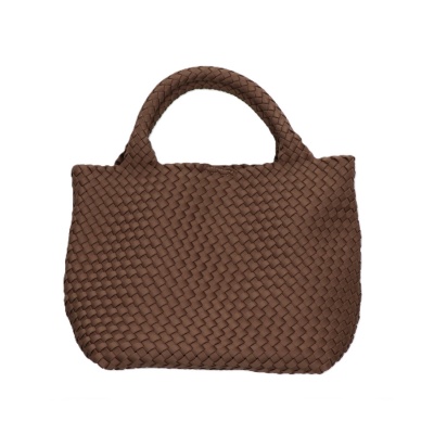 Foto van LA STRADA DAMES TASSEN BRUIN SIRA 4020 TEXTILE BROWN