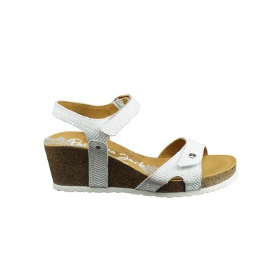 Foto van PANAMA JACK SANDALEN WIT JULIA MENORCA B5