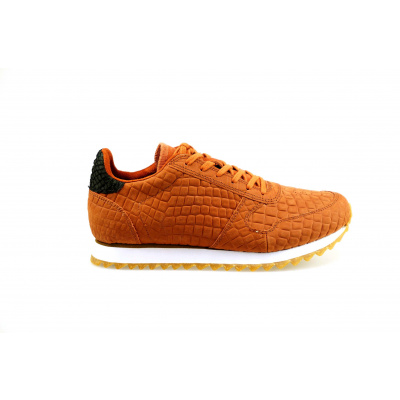 Foto van WODEN DAMES SNEAKERS RUST YDUN CROCO II