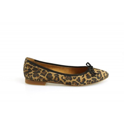 Foto van PAUL GREEN DAMES BALLERINA'S LEOPARD 2480-04