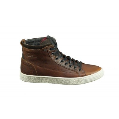 Foto van BULLBOXER HEREN HALFHOGE VETERSCHOENEN BRUIN 648K56643A CDRB
