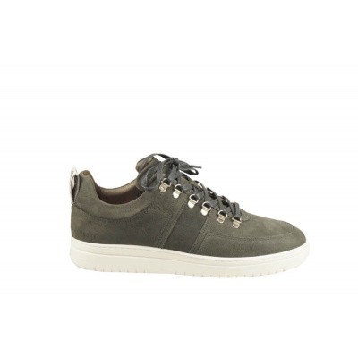 Foto van NUBIKK HEREN SNEAKERS DONKERGRIJS YEYE MAZE