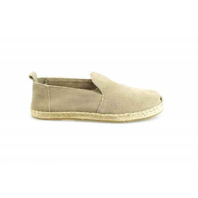 Foto van TOMS DAMES ESPADRILLES TAUPE DECONSTRUCTED ALPARGATA ROPE