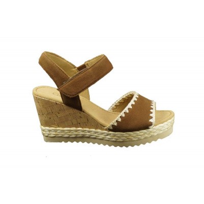 Foto van GABOR DAMES SANDALEN DONKERBRUIN 45.793.18