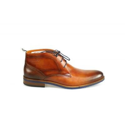 Foto van VAN LIER HALFHOGE VETERSCHOENEN COGNAC 1955325