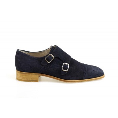 Foto van PERTINI DAMES GESPSCHOENEN BLAUW 15959C1