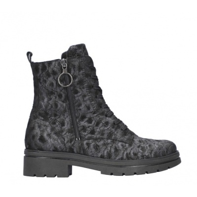 Foto van WALDLAUFER DAMES VETERBOOTS ZWART 648803 146 001 K ZOE CANY SCHWARZ