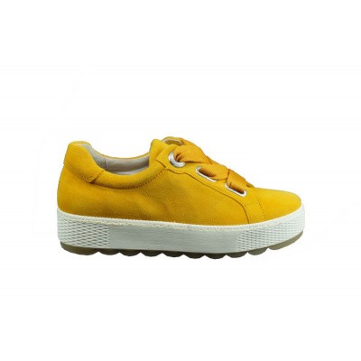 Foto van GABOR DAMES SNEAKERS GEEL 26.535-22