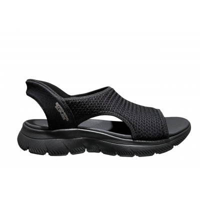Foto van SKECHERS DAMES SANDALEN ZWART 119519 BBK SUMMITS SANDAL SWEETLY EVOL