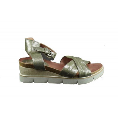Foto van MJUS DAMES SANDALEN GROEN/ZILVER 866003-101-6259