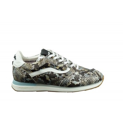 Foto van FLORIS VAN BOMMEL DAMES BLAUW 85279/15