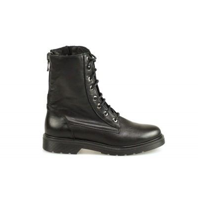 Foto van ELISIR DAMES HALFHOGE VETERSCHOENEN ZWART 200