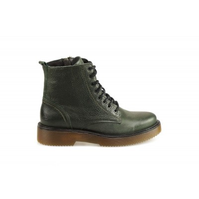 Foto van BULLBOXER DAMES HALFHOGE VETERSCHOENEN GROEN 958501E6L