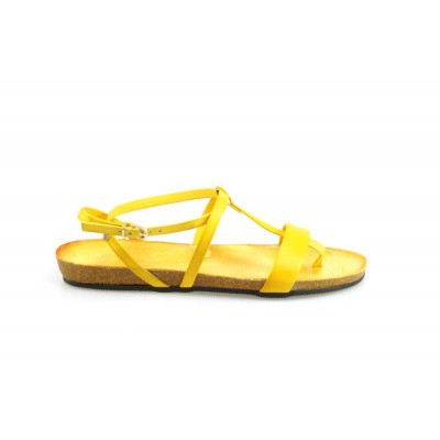 Foto van FRED DE LA BRETONIERE DAMES SANDALEN GEEL 170010065