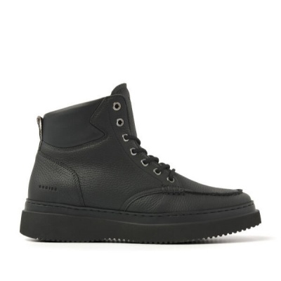 Foto van NUBIKK HEREN VETERBOOTS ZWART JONAH ARCTIC FUR 21084700 BLACK LEATHER 10L