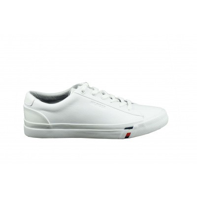 Foto van TOMMY HILFIGER HEREN SNEAKERS WIT CORPORATE SNEAKER