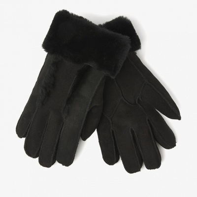 Foto van VIA VAI DAMES HANDSCHOENEN ZWART 8888201-01-901 SUEDE BLACK ODILE ZAYN
