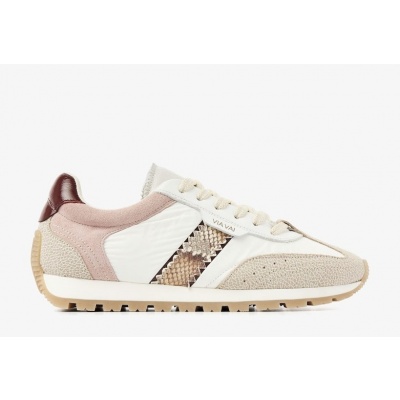 Foto van VIA VAI DAMES SNEAKERS WIT 62399-02-308 COBRA COGNAC SCOTT SARA