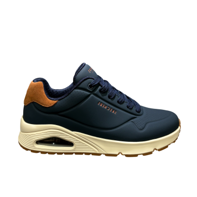 Foto van SKECHERS HEREN SNEAKERS BLAUW 183004 NVY UNO-SUITED ON AIR