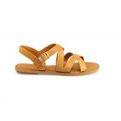 Foto van TOMS DAMES SANDALEN BRUIN SICILY
