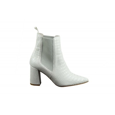 Foto van PERTINI DAMES KORTE LAARZEN OFF-WHITE 15335D1