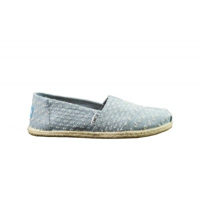 Foto van TOMS ALPARGATA BLUE SEAGLSS DENIM - ESPRADILLE