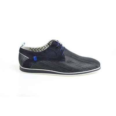 Foto van FLORIS VAN BOMMEL HEREN VETERSCHOENEN DONKERBLAUW 18201/04