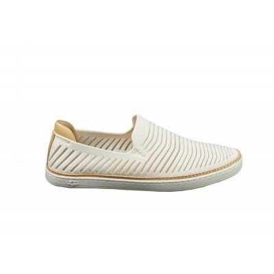 Foto van UGG DAMES INSTAPSCHOENEN OFF-WHITE SAMMY CHEVRON