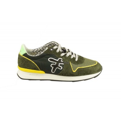 Foto van FLORIS VAN BOMMEL HEREN SNEAKER GROEN 16246/02