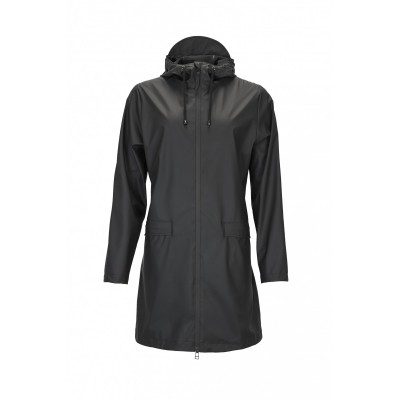 Foto van RAINS W COAT BLACK - ZWARTE REGENJAS - REGENJAS