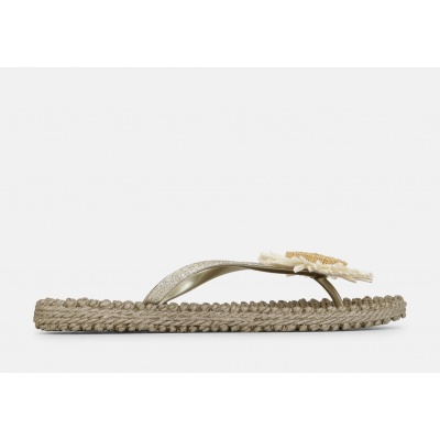 Foto van ILSE JACOBSEN DAMES SLIPPERS CHEERFUL16F 780 PLATIN