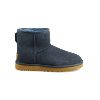 Foto van UGG DAMES KORTE LAARZEN BLAUW CLASSIC MINI II