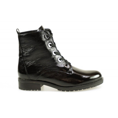 Foto van GABOR DAMES HALFHOGE VETERSCHOENEN ZWART 52.795.97