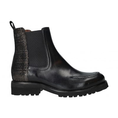 Foto van PIEDI NUDI DAMES BOOTS ZWART GIULIA 01.02 BLACK