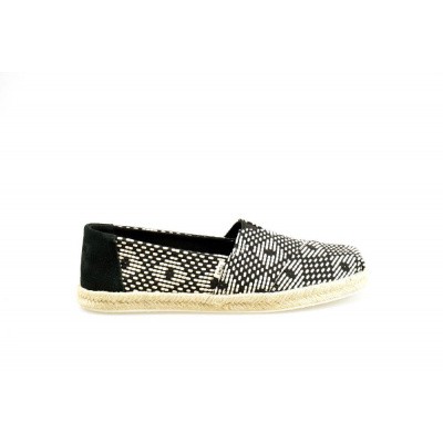 Foto van TOMS DAMES ESPADRILLES ZWART ALPARGATA